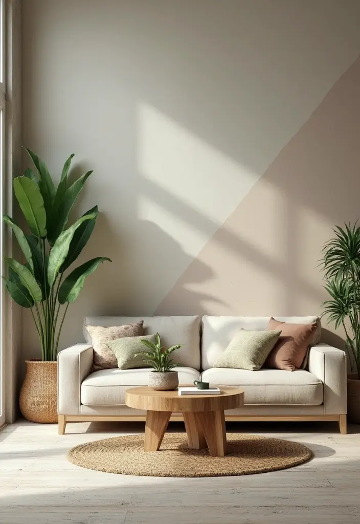 50 Accent Wall Ideas for Living Rooms That Instantly Transform Your Space - 2. Eco-Friendly Paint Options