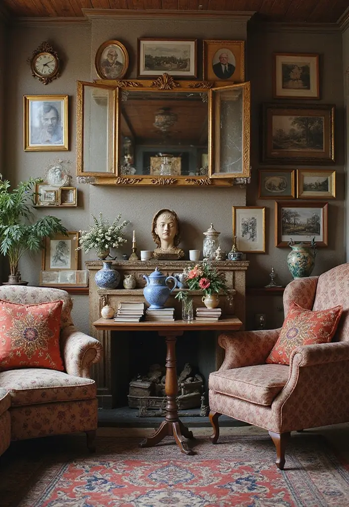50 Aesthetic Living Room Ideas That You’ll Want to Try Right Now 37 50 Aesthetic Living Room Ideas That You’ll Want to Try Right Now - 35. Incorporating Personal Mementos