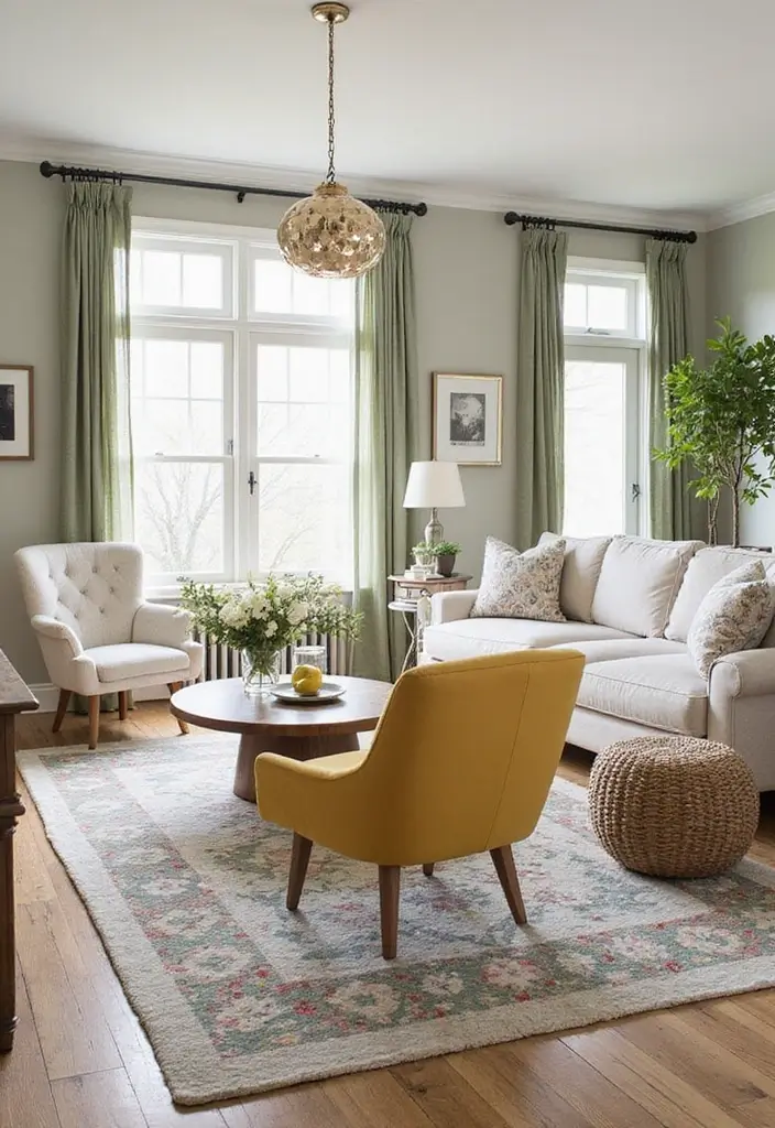 50 Aesthetic Living Room Ideas That You’ll Want to Try Right Now 53 50 Aesthetic Living Room Ideas That You’ll Want to Try Right Now - 49. Unique Accent Chairs