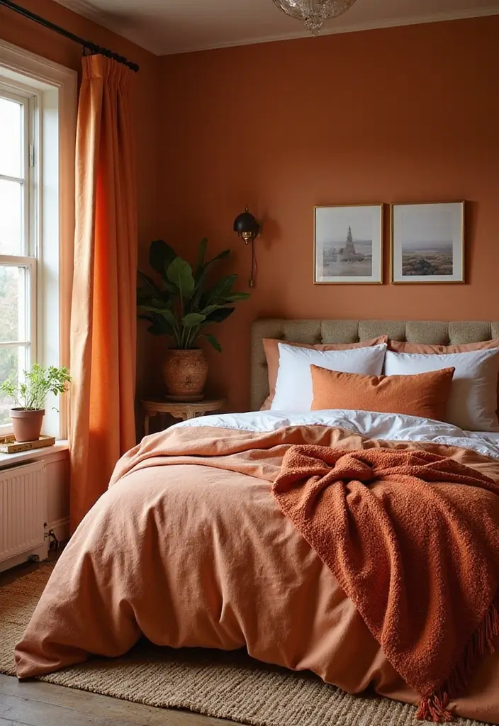 50 Beautiful Paint Colors for Bedroom Walls That Create a Relaxing Vibe 37 50 Beautiful Paint Colors for Bedroom Walls That Create a Relaxing Vibe - 37. Soft Spiced Caramel