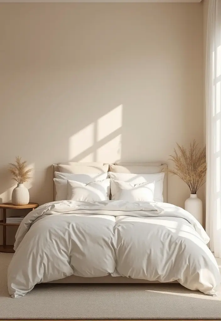 50 Beautiful Paint Colors for Bedroom Walls That Create a Relaxing Vibe 38 50 Beautiful Paint Colors for Bedroom Walls That Create a Relaxing Vibe - 38. Soft Sand