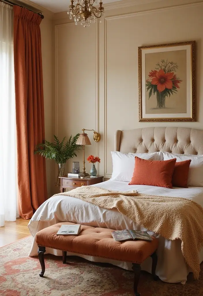 50 Beautiful Paint Colors for Bedroom Walls That Create a Relaxing Vibe 49 50 Beautiful Paint Colors for Bedroom Walls That Create a Relaxing Vibe - 49. Soft Champagne