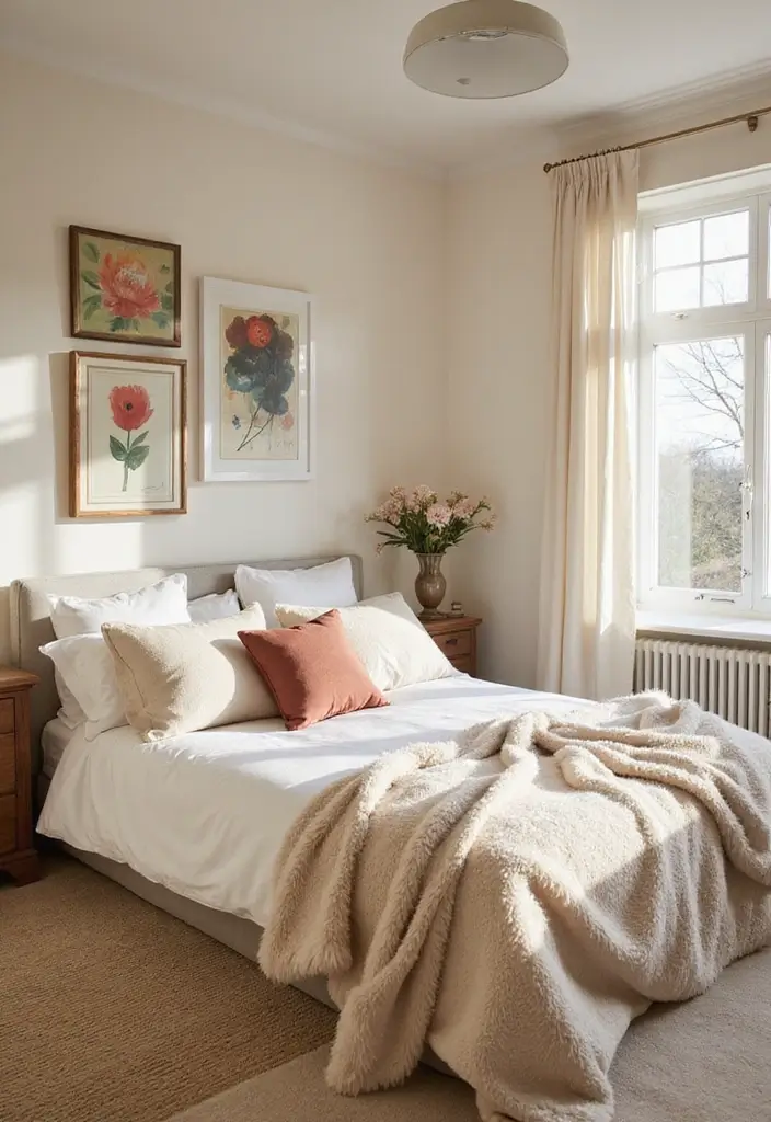 50 Beautiful Paint Colors for Bedroom Walls That Create a Relaxing Vibe 5 50 Beautiful Paint Colors for Bedroom Walls That Create a Relaxing Vibe - 5. Soft Cream