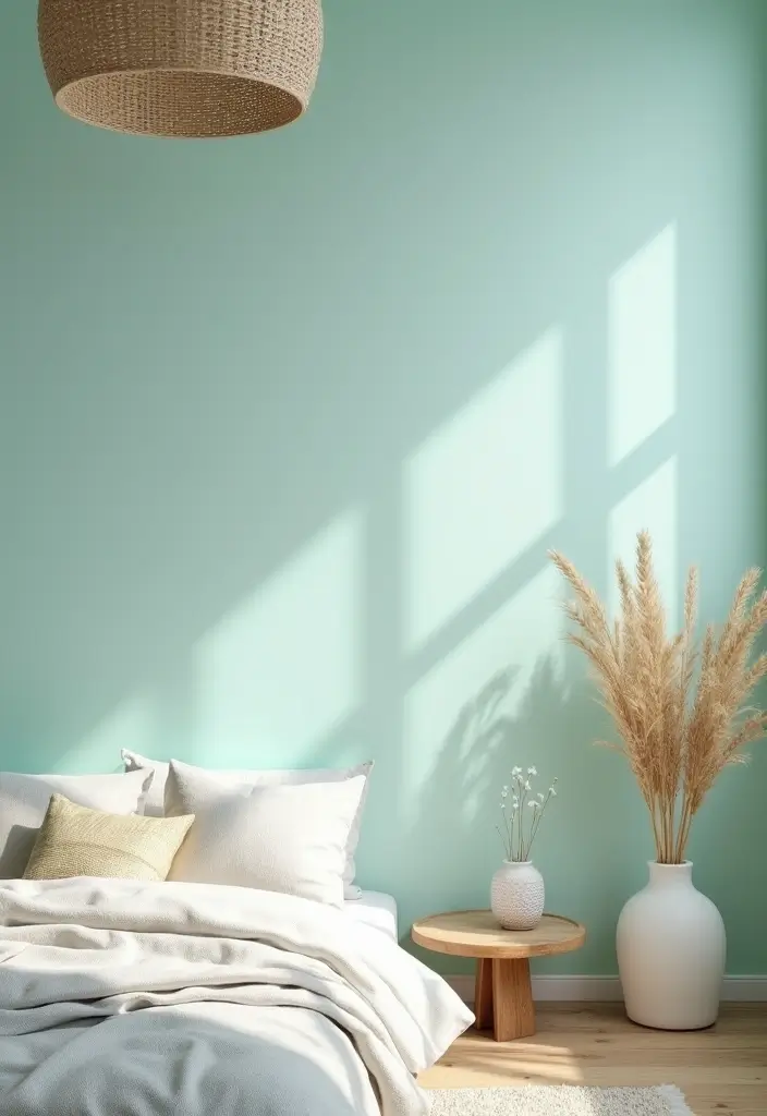 50 Beautiful Paint Colors for Bedroom Walls That Create a Relaxing Vibe 8 50 Beautiful Paint Colors for Bedroom Walls That Create a Relaxing Vibe - 8. Light Aqua