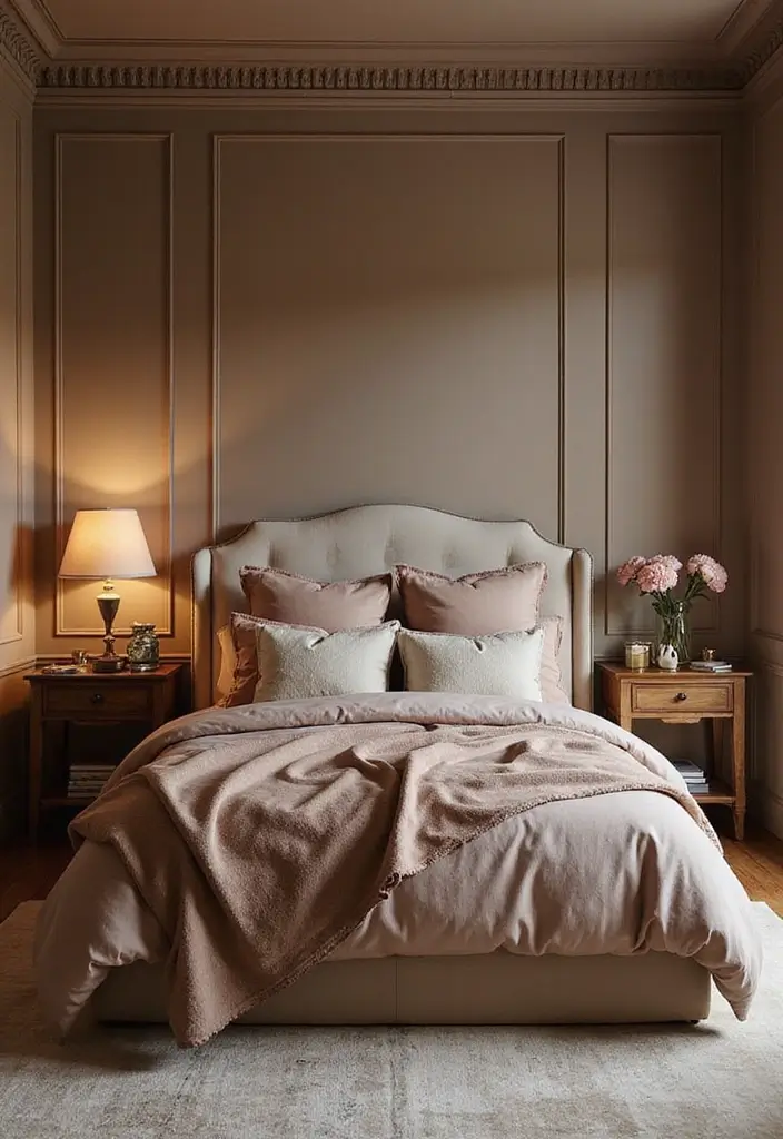 50 Beautiful Paint Colors for Bedroom Walls That Create a Relaxing Vibe 9 50 Beautiful Paint Colors for Bedroom Walls That Create a Relaxing Vibe - 9. Warm Taupe