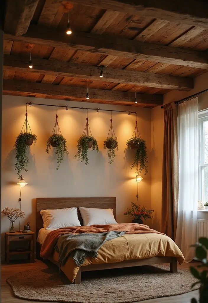 50 Bedroom Ceiling Design Ideas Perfect for a Stylish Fall Refresh 1 50 Bedroom Ceiling Design Ideas Perfect for a Stylish Fall Refresh - 1. Rustic Wood Beams