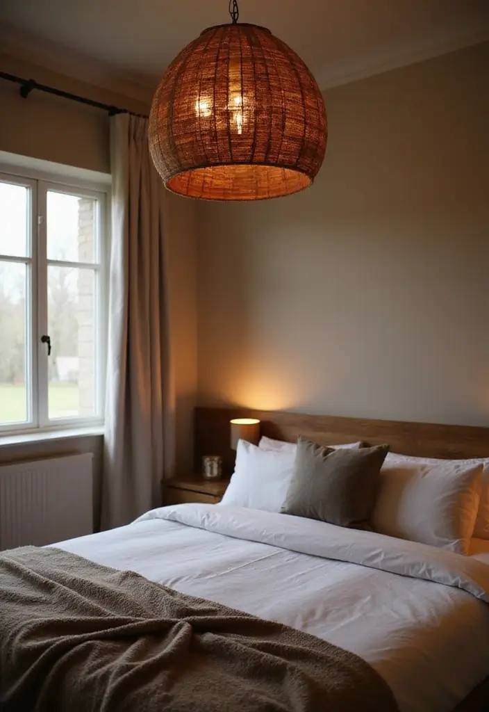 50 Bedroom Ceiling Design Ideas Perfect for a Stylish Fall Refresh 32 50 Bedroom Ceiling Design Ideas Perfect for a Stylish Fall Refresh - 30. Rustic Chandeliers