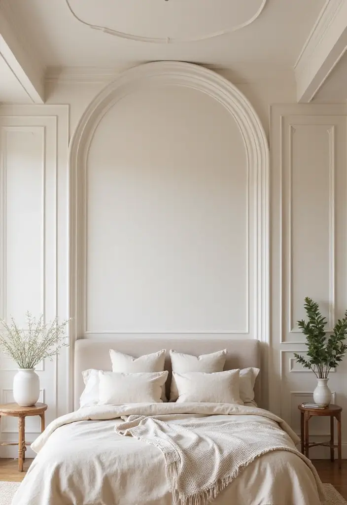 50 Bedroom Ceiling Design Ideas Perfect for a Stylish Fall Refresh 42 50 Bedroom Ceiling Design Ideas Perfect for a Stylish Fall Refresh - 38. Smooth Plaster Finish