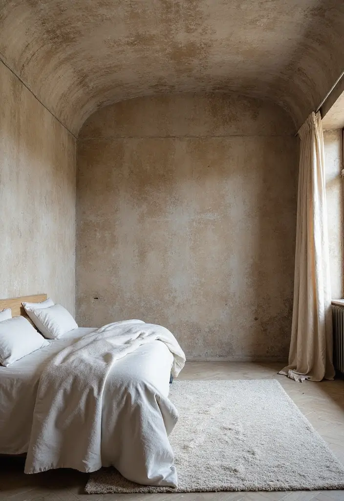 50 Bedroom Ceiling Design Ideas Perfect for a Stylish Fall Refresh 43 50 Bedroom Ceiling Design Ideas Perfect for a Stylish Fall Refresh - 39. Wall-to-Wall Textures