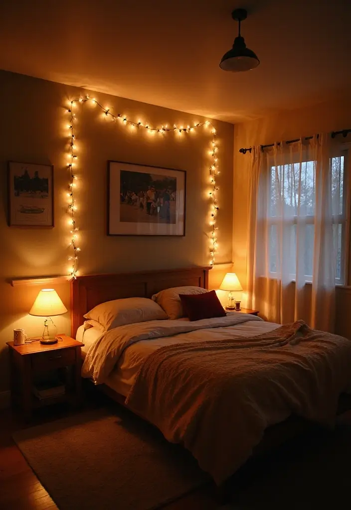 50 Bedroom Decor Ideas to Upgrade Your Room Without a Full Makeover 17 50 Bedroom Decor Ideas to Upgrade Your Room Without a Full Makeover - 17. Layered Lighting