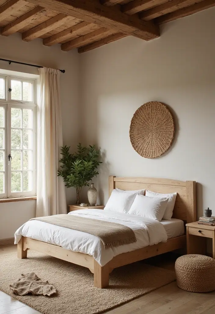 50 Bedroom Decor Ideas to Upgrade Your Room Without a Full Makeover 18 50 Bedroom Decor Ideas to Upgrade Your Room Without a Full Makeover - 18. Natural Elements