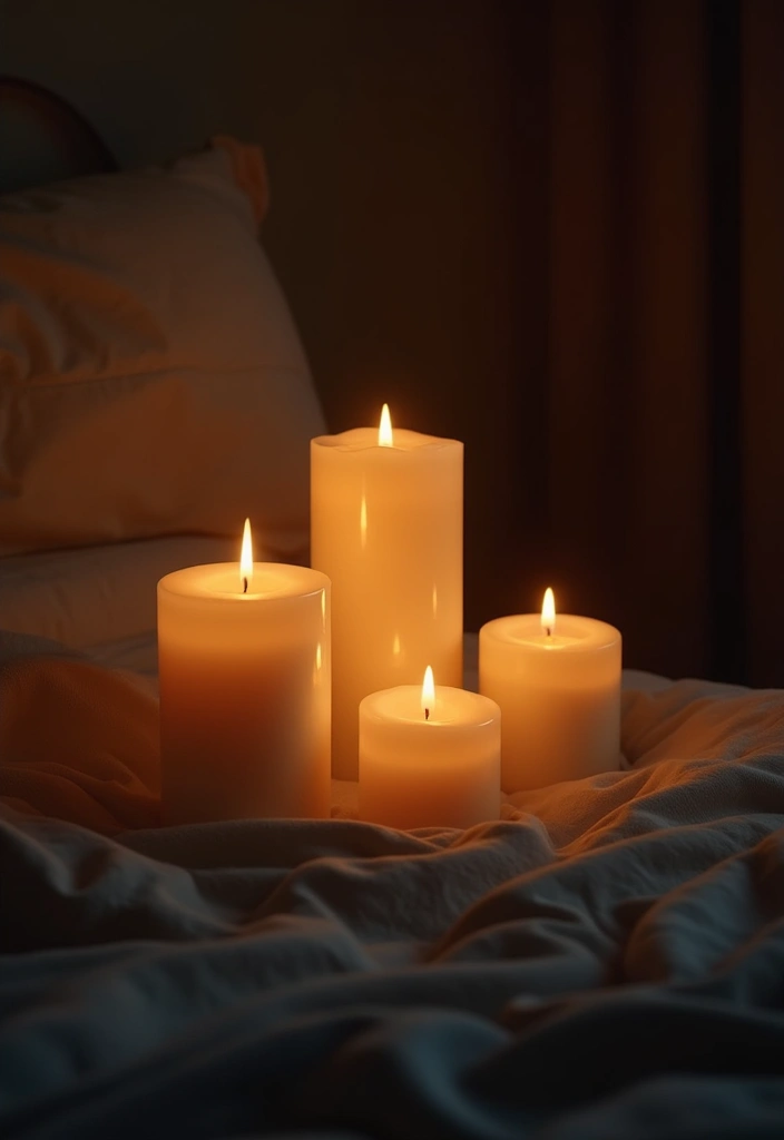 50 Bedroom Decor Ideas to Upgrade Your Room Without a Full Makeover 24 50 Bedroom Decor Ideas to Upgrade Your Room Without a Full Makeover - 22. Eco-Friendly Candles
