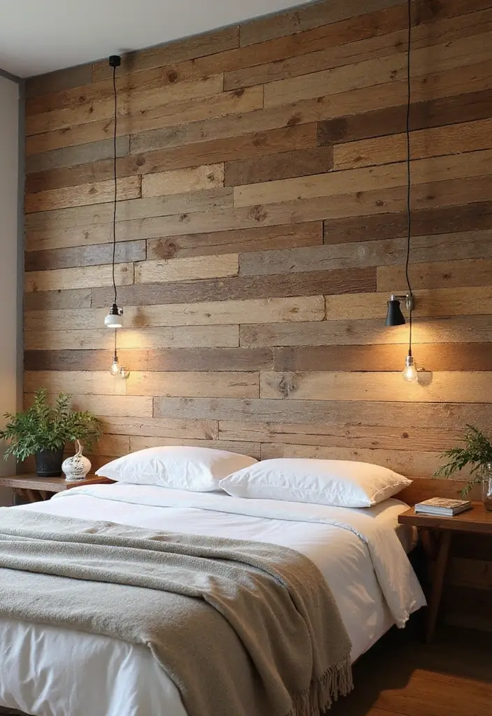 50 Bedroom Decor Ideas to Upgrade Your Room Without a Full Makeover 25 50 Bedroom Decor Ideas to Upgrade Your Room Without a Full Makeover - 23. Sustainable Wall Cladding