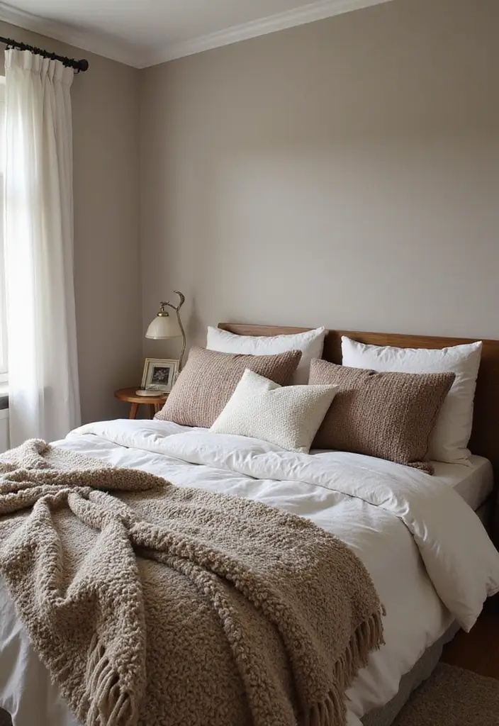 50 Bedroom Decor Ideas to Upgrade Your Room Without a Full Makeover 47 50 Bedroom Decor Ideas to Upgrade Your Room Without a Full Makeover - 43. Add a Touch of Texture