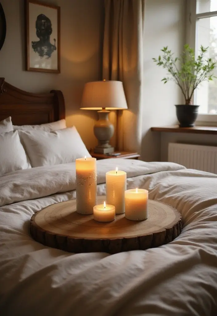 50 Bedroom Decor Ideas to Upgrade Your Room Without a Full Makeover 51 50 Bedroom Decor Ideas to Upgrade Your Room Without a Full Makeover - 47. Repurpose Old Candles