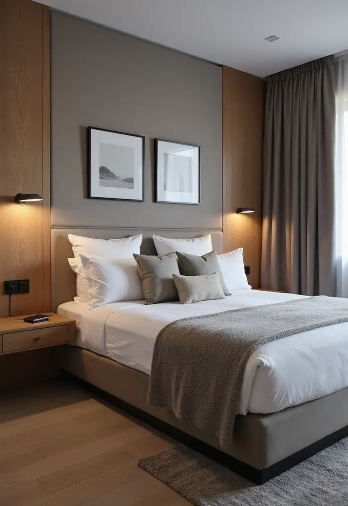 50 Bedroom Ideas for Small Spaces That Make Any Room Feel Bigger 18 50 Bedroom Ideas for Small Spaces That Make Any Room Feel Bigger - 18. Smart Technology