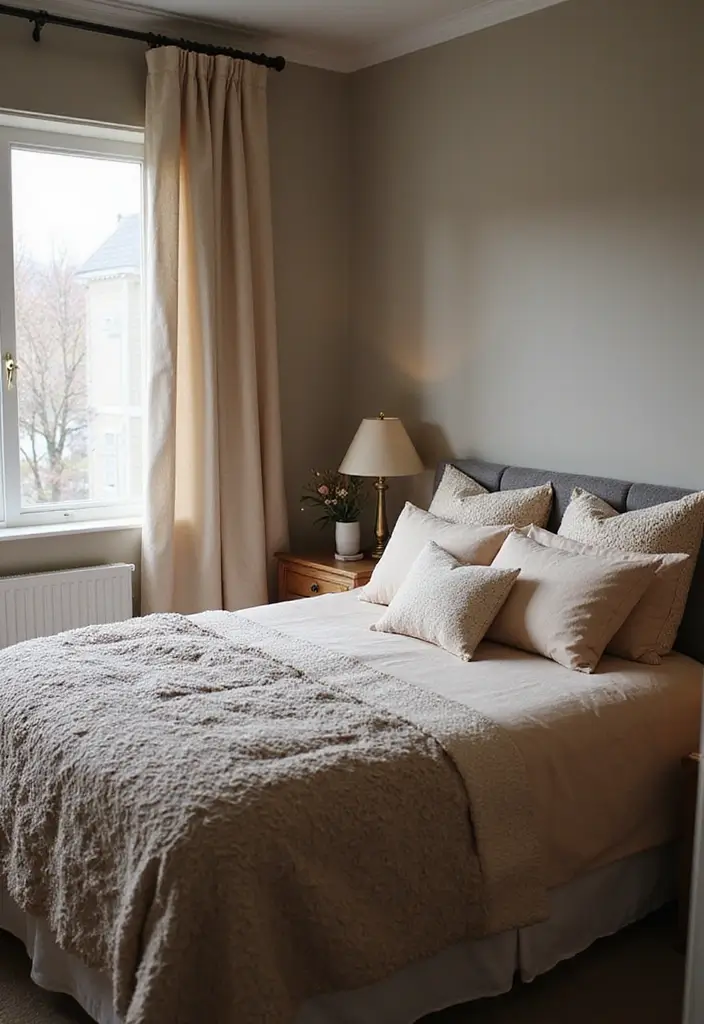 50 Bedroom Ideas for Small Spaces That Make Any Room Feel Bigger 20 50 Bedroom Ideas for Small Spaces That Make Any Room Feel Bigger - 20. Layered Bedding