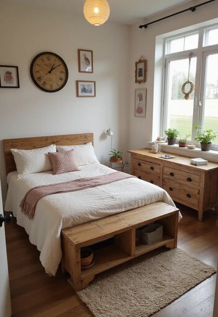 50 Bedroom Ideas for Small Spaces That Make Any Room Feel Bigger 25 50 Bedroom Ideas for Small Spaces That Make Any Room Feel Bigger - 25. DIY Pallet Furniture