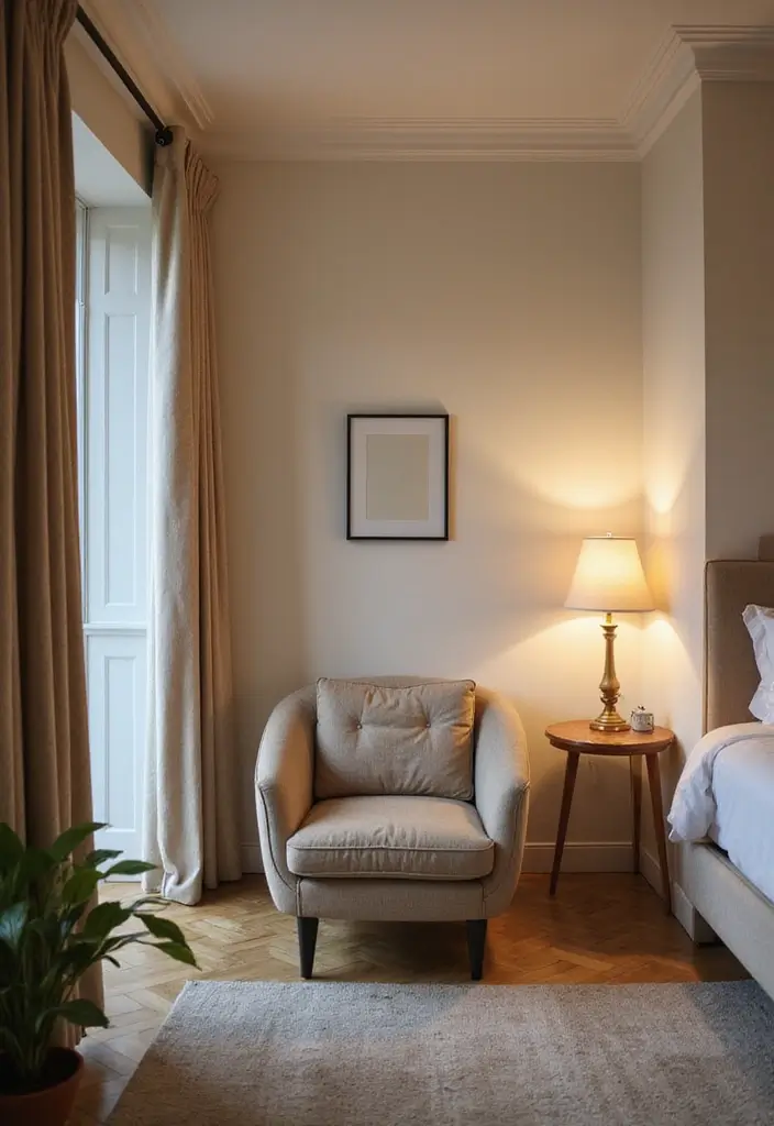 50 Bedroom Ideas for Small Spaces That Make Any Room Feel Bigger 28 50 Bedroom Ideas for Small Spaces That Make Any Room Feel Bigger - 28. Cozy Reading Nook