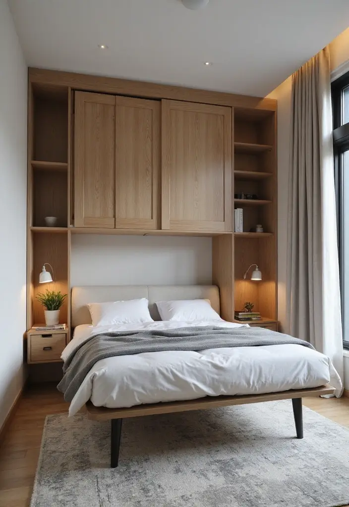 50 Bedroom Ideas for Small Spaces That Make Any Room Feel Bigger 37 50 Bedroom Ideas for Small Spaces That Make Any Room Feel Bigger - 37. Space-Saving Bed Designs