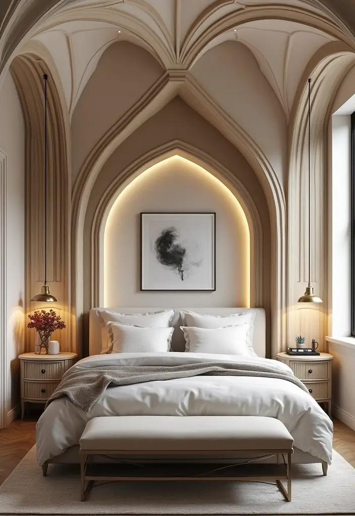50 Bedroom Ideas for Small Spaces That Make Any Room Feel Bigger 39 50 Bedroom Ideas for Small Spaces That Make Any Room Feel Bigger - 39. Utilize Architectural Features