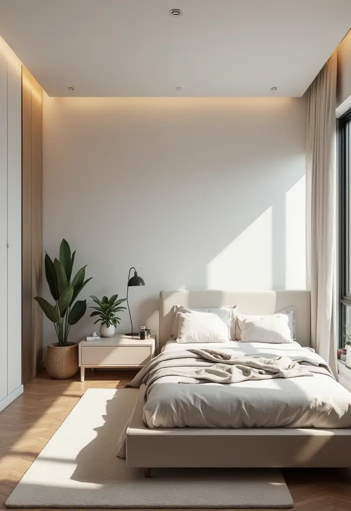 50 Bedroom Ideas for Small Spaces That Make Any Room Feel Bigger 45 50 Bedroom Ideas for Small Spaces That Make Any Room Feel Bigger - 45. Minimalist Furniture