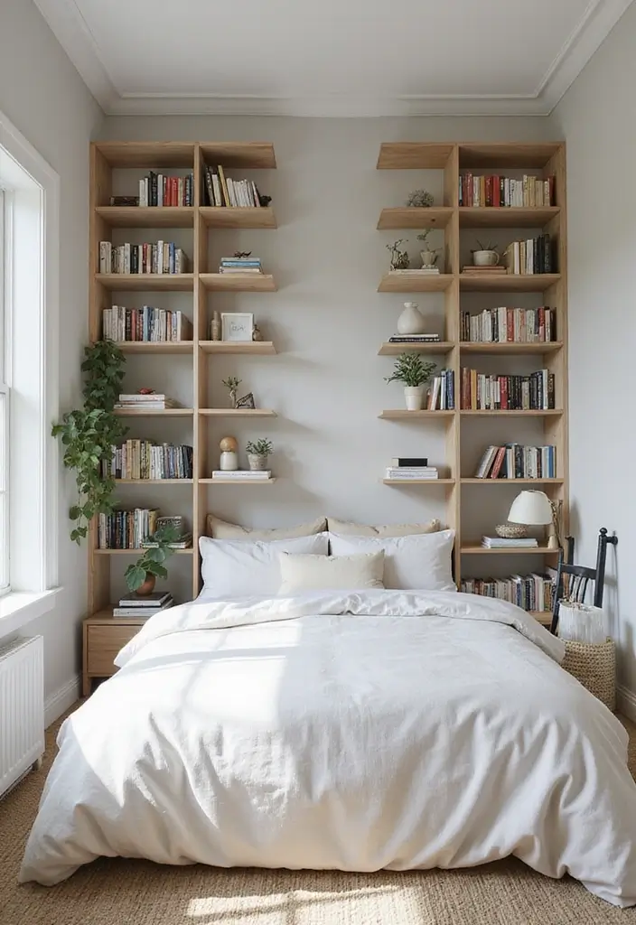 50 Bedroom Ideas for Small Spaces That Make Any Room Feel Bigger 5 50 Bedroom Ideas for Small Spaces That Make Any Room Feel Bigger - 5. Vertical Storage Solutions