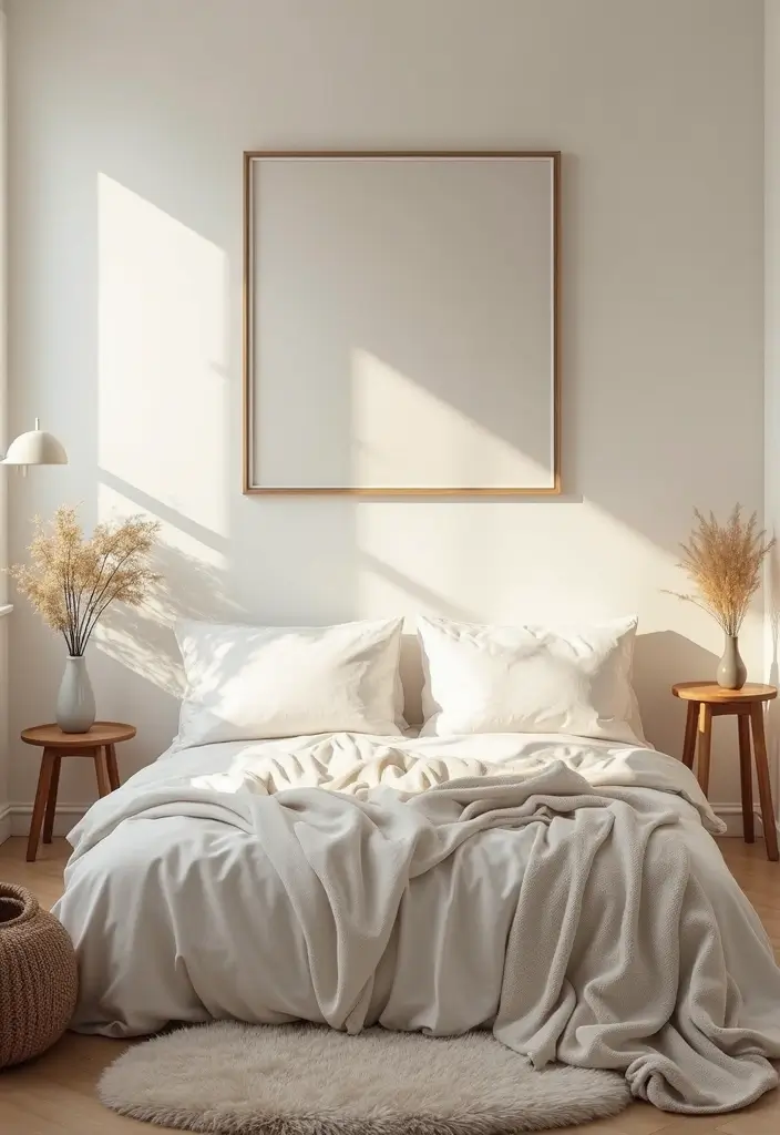 50 Bedroom Ideas for Small Spaces That Make Any Room Feel Bigger 8 50 Bedroom Ideas for Small Spaces That Make Any Room Feel Bigger - 8. Light Color Schemes