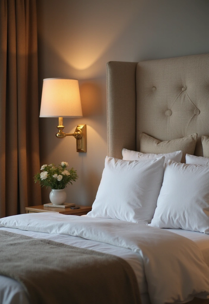 50 Bedroom Ideas for Small Spaces That Make Any Room Feel Bigger 9 50 Bedroom Ideas for Small Spaces That Make Any Room Feel Bigger - 9. Wall-Mounted Lighting