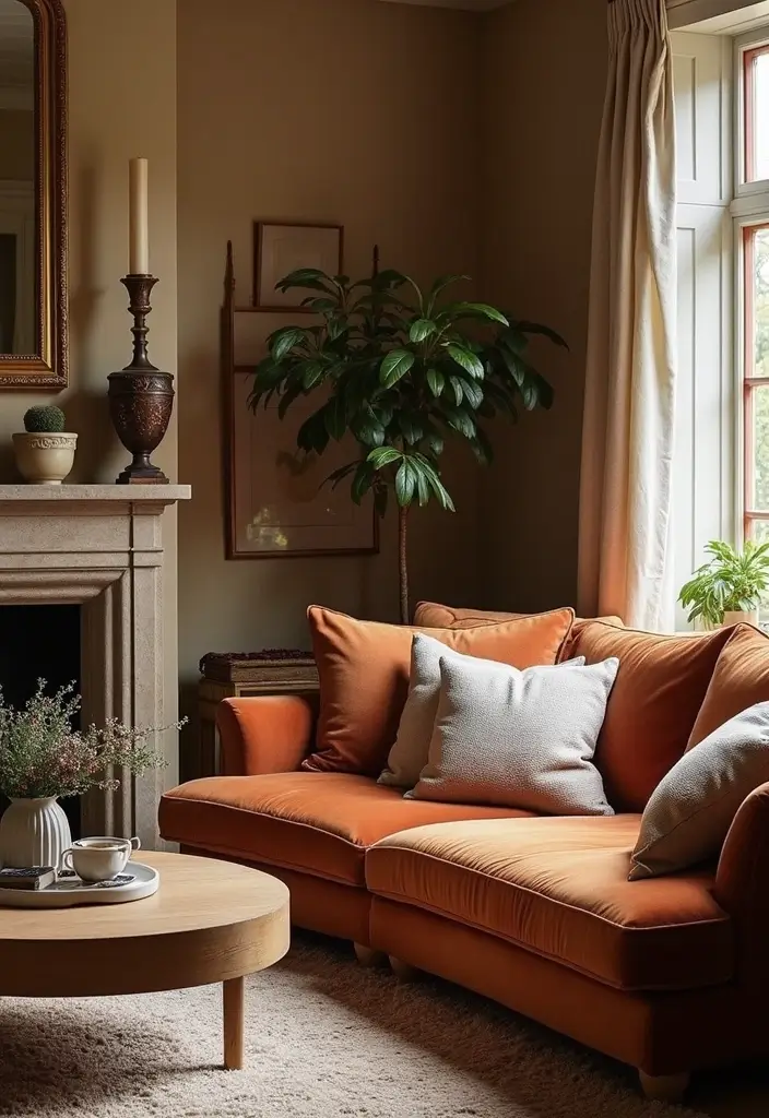 50 Beige and Black Living Room Ideas That Look Sleek and Modern - 12. Rich Textures with Fabrics