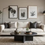 50 Beige and Black Living Room Ideas That Look Sleek and Modern
