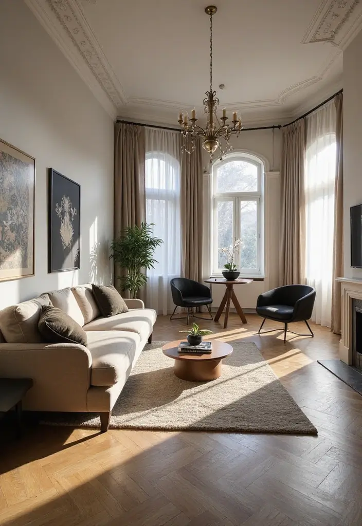 50 Beige and Black Living Room Ideas That Look Sleek and Modern - 17. Multi-Purpose Spaces