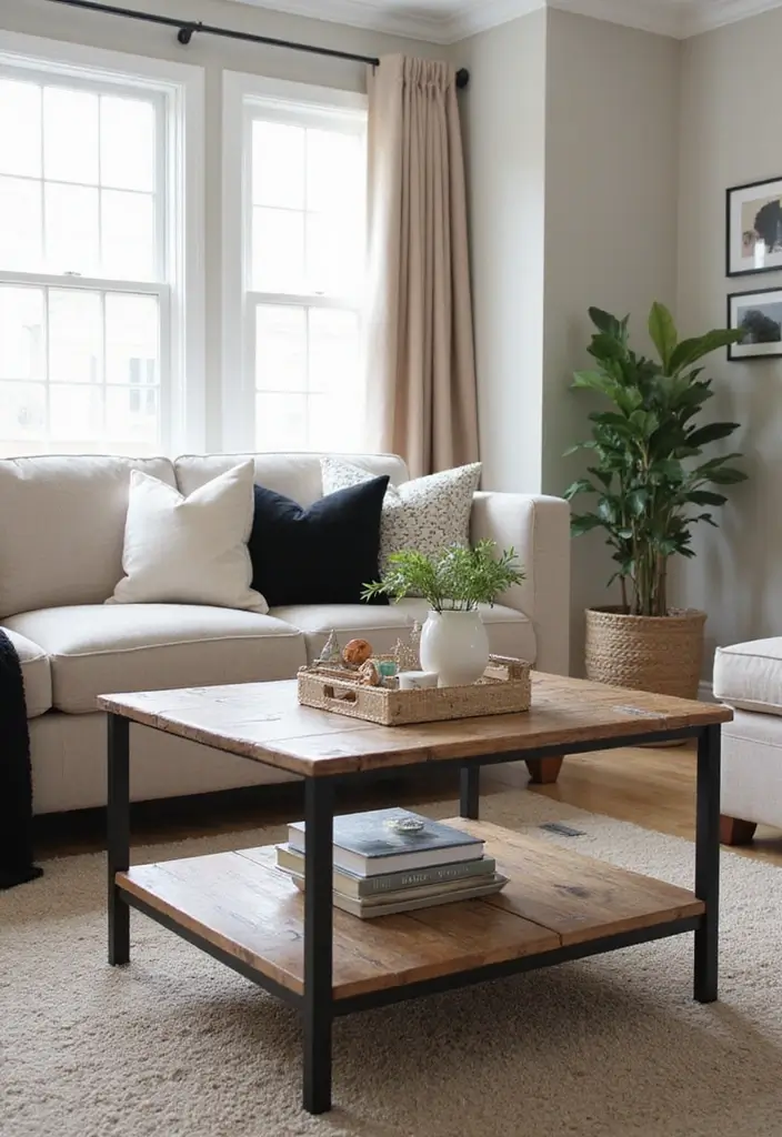 50 Beige and Black Living Room Ideas That Look Sleek and Modern - 48. Playful Decorative Trays