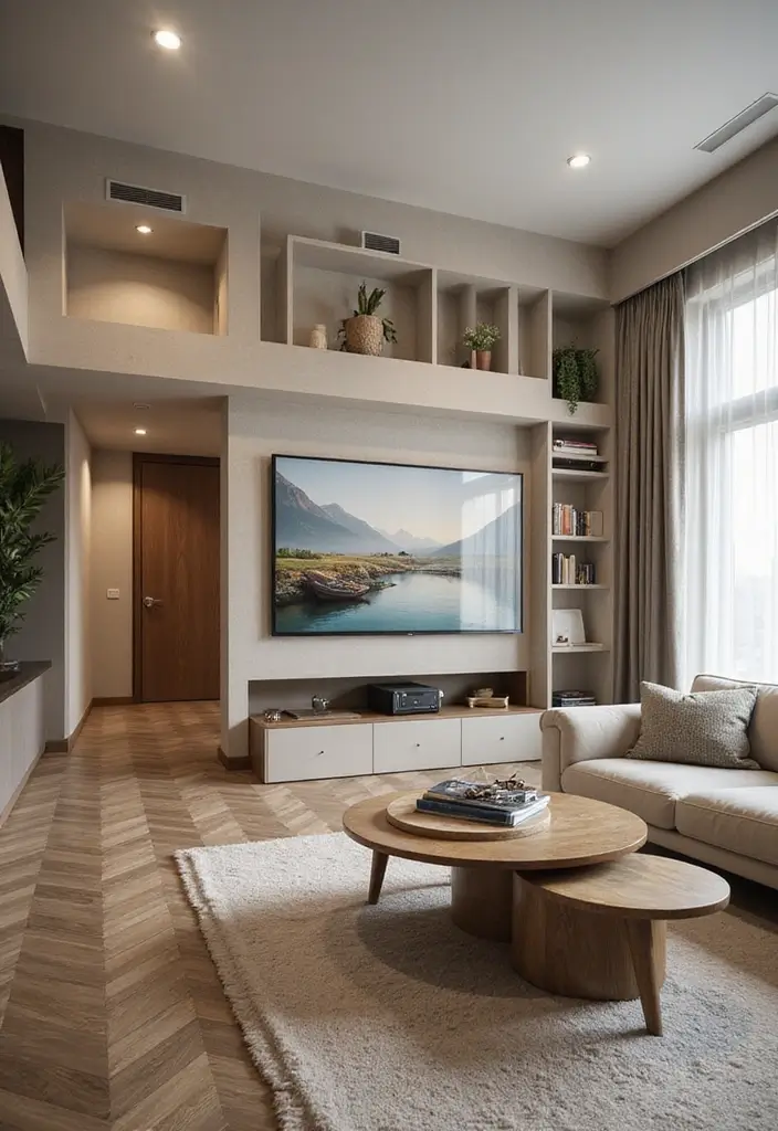 50 Big Living Room Ideas to Make the Most of Your Spacious Home 23 50 Big Living Room Ideas to Make the Most of Your Spacious Home - 21. Creative Use of Space