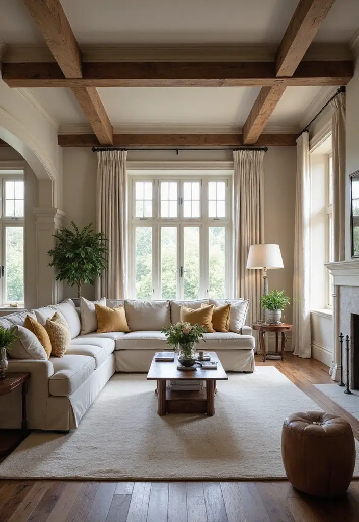50 Big Living Room Ideas to Make the Most of Your Spacious Home 24 50 Big Living Room Ideas to Make the Most of Your Spacious Home - 22. Architectural Features