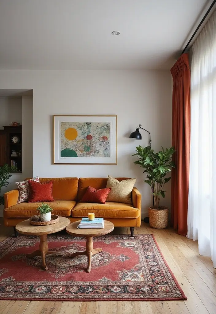 50 Big Living Room Ideas to Make the Most of Your Spacious Home 25 50 Big Living Room Ideas to Make the Most of Your Spacious Home - 23. Eclectic Decor Styles