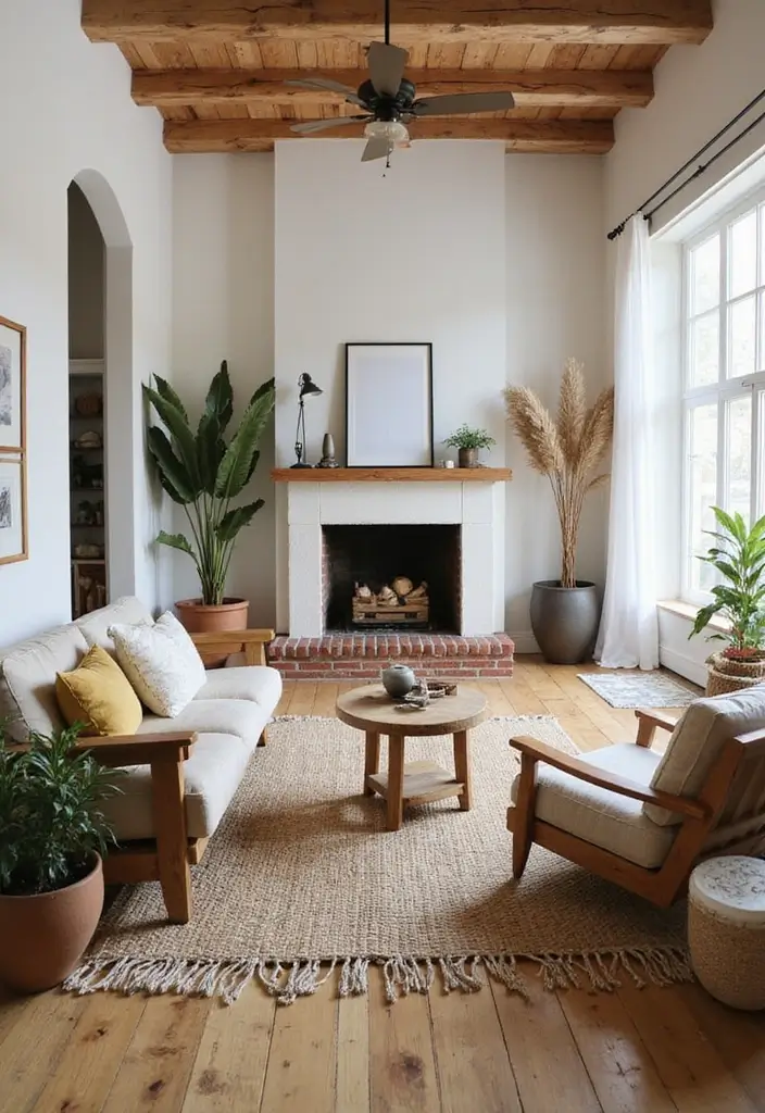 50 Big Living Room Ideas to Make the Most of Your Spacious Home 33 50 Big Living Room Ideas to Make the Most of Your Spacious Home - 31. Sustainable Decor Choices