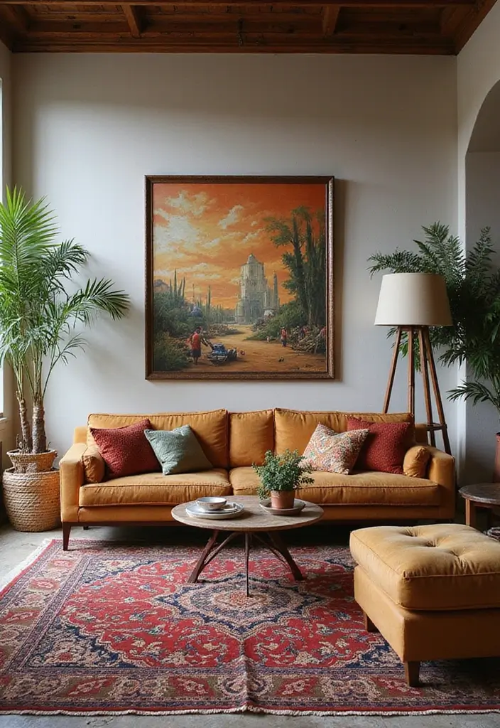 50 Big Living Room Ideas to Make the Most of Your Spacious Home 42 50 Big Living Room Ideas to Make the Most of Your Spacious Home - 38. Cultural Influences