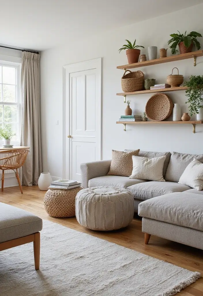 50 Big Living Room Ideas to Make the Most of Your Spacious Home 51 50 Big Living Room Ideas to Make the Most of Your Spacious Home - 47. Innovative Storage Solutions