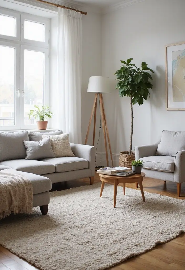 50 Big Living Room Ideas to Make the Most of Your Spacious Home 7 50 Big Living Room Ideas to Make the Most of Your Spacious Home - 7. Layered Rugs for Depth
