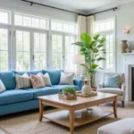 50 Blue Couch Living Room Ideas That Make a Bold Statement