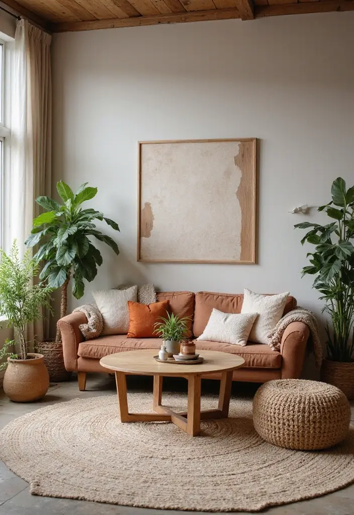 50 Boho Style Living Room Ideas Full of Charm and Character 1 50 Boho Style Living Room Ideas Full of Charm and Character - 1. Embrace Earthy Tones
