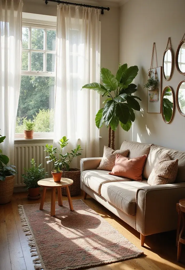 50 Boho Style Living Room Ideas Full of Charm and Character 20 50 Boho Style Living Room Ideas Full of Charm and Character - 20. Natural Light Emphasis