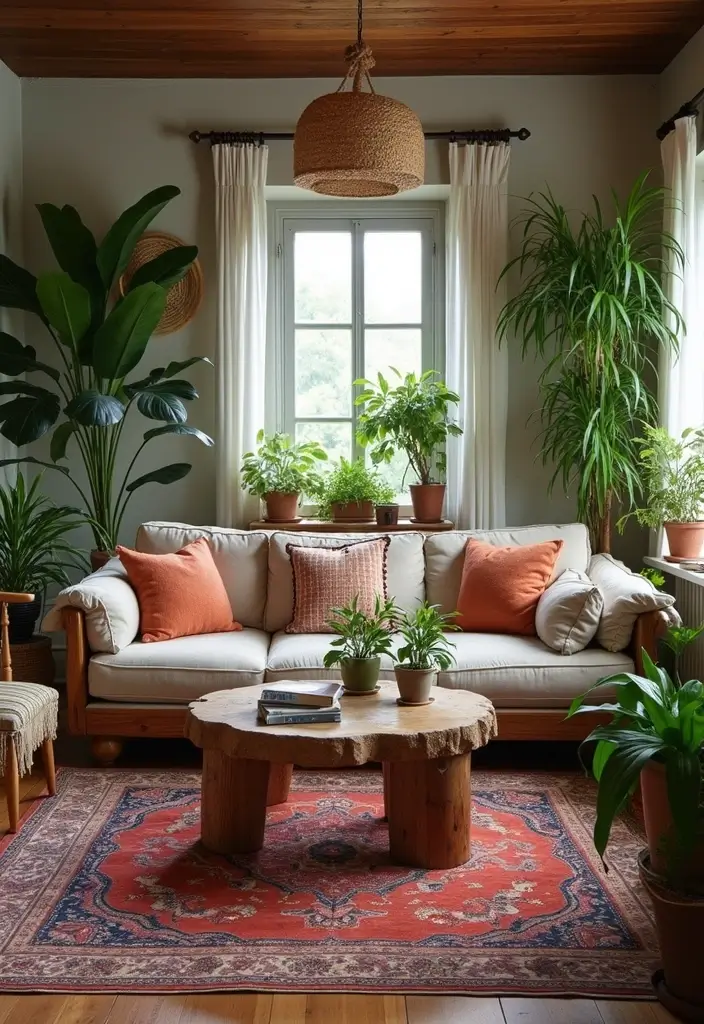 50 Boho Style Living Room Ideas Full of Charm and Character 3 50 Boho Style Living Room Ideas Full of Charm and Character - 3. Vintage Furniture Finds