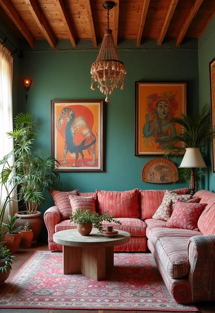 50 Boho Style Living Room Ideas Full of Charm and Character 50 50 Boho Style Living Room Ideas Full of Charm and Character - 50. A Bohemian Wonderland