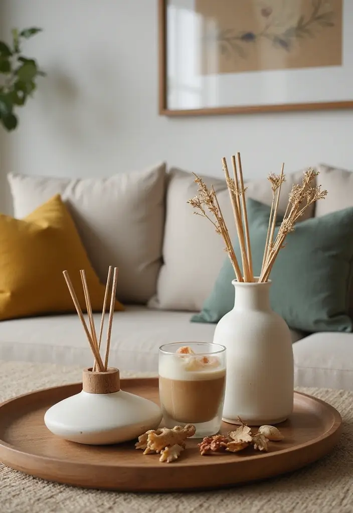 50 Christmas Decor Ideas for Living Rooms That Wow Guests Instantly - 38. Holiday Scent Diffusers