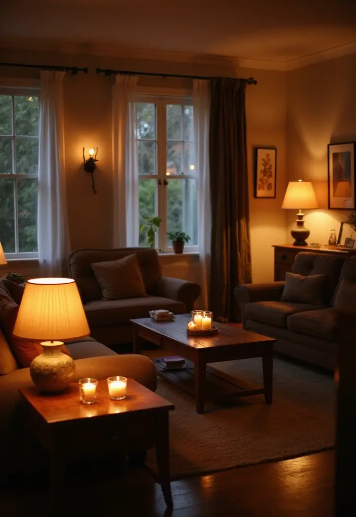 50 Cosy Living Room Ideas That Make Your Home Extra Inviting 13 50 Cosy Living Room Ideas That Make Your Home Extra Inviting - 13. Soft Lighting