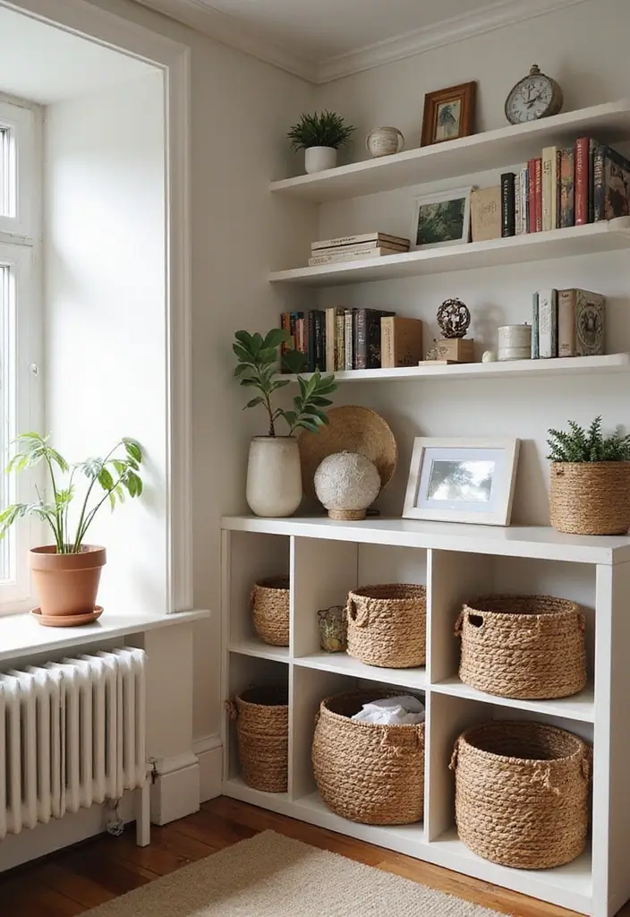 50 Cosy Living Room Ideas That Make Your Home Extra Inviting 14 50 Cosy Living Room Ideas That Make Your Home Extra Inviting - 14. Functional Storage Solutions