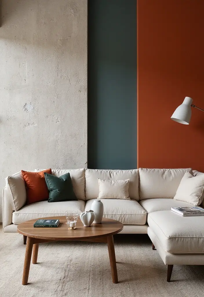 50 Cosy Living Room Ideas That Make Your Home Extra Inviting 15 50 Cosy Living Room Ideas That Make Your Home Extra Inviting - 15. Accent Walls