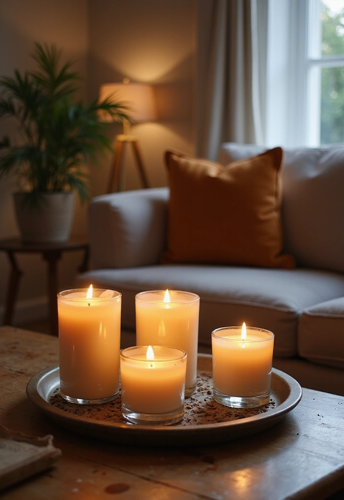 50 Cosy Living Room Ideas That Make Your Home Extra Inviting 23 50 Cosy Living Room Ideas That Make Your Home Extra Inviting - 21. Scented Candles